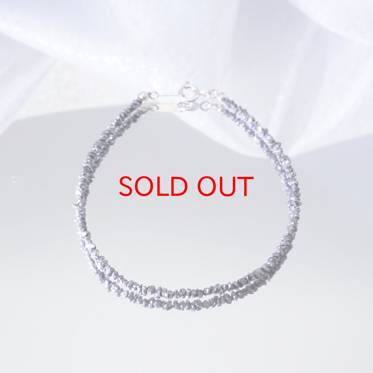 画像3: 【数量限定】【特価】【鉱物証明書付き】ブラックダイヤモンド 原石 ブレスレット 黒金剛石 Black Diamond 黒色 アフリカ産 4月誕生石 ダイヤモンド necklace 天然石 パワーストーン カラーストーン (3)