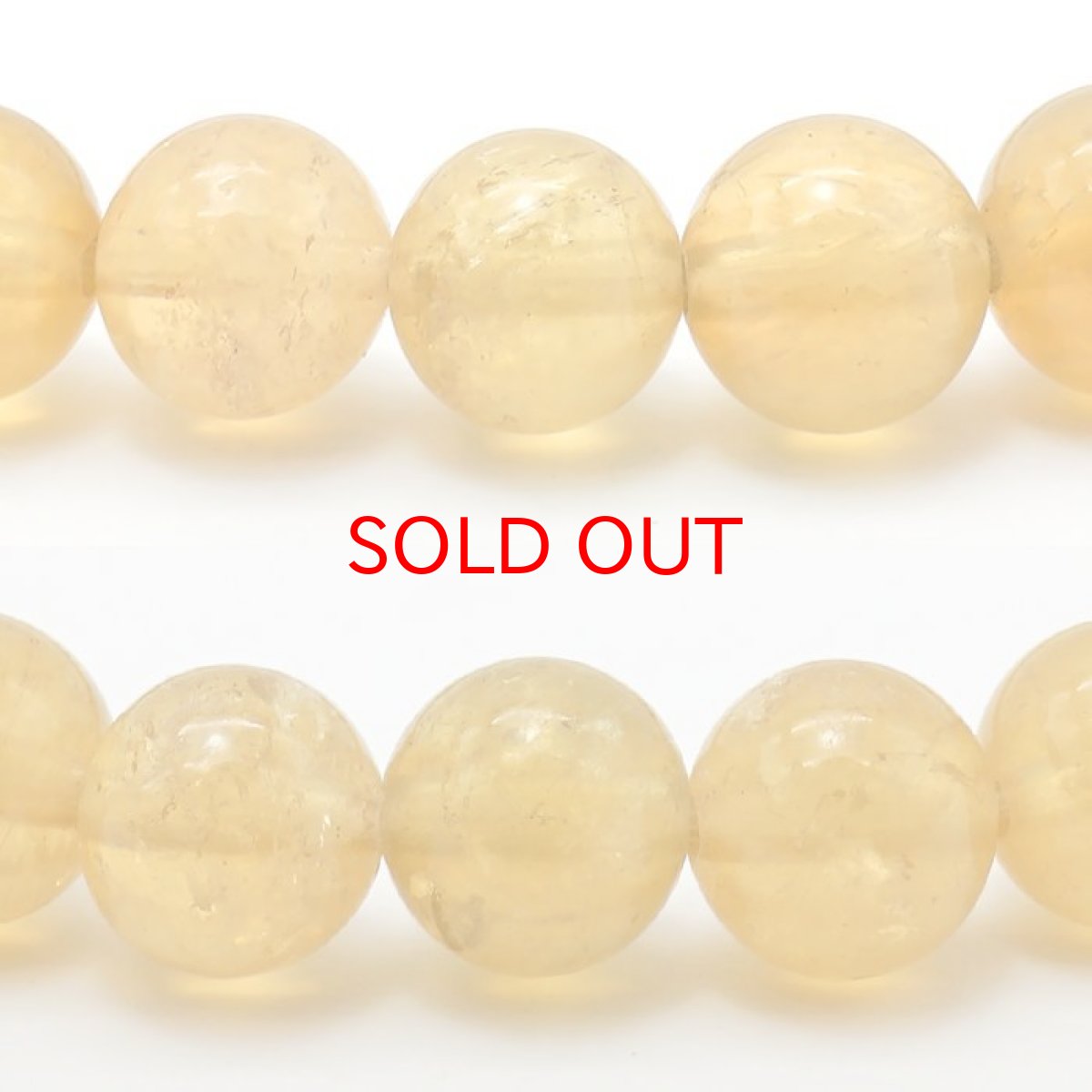 画像2: ゴールデンダンビュライト 約7mm ブレスレット ジンバブエ産 【 一点物 】 Golden Danburite イエローダンビュライト 天然石 パワーストーン カラーストーン (2)