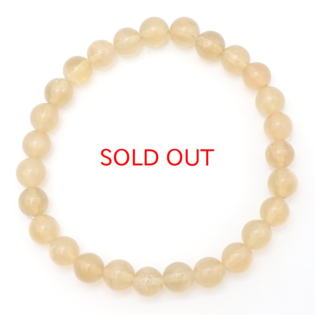 画像4: ゴールデンダンビュライト 約7mm ブレスレット ジンバブエ産 【 一点物 】 Golden Danburite イエローダンビュライト 天然石 パワーストーン カラーストーン (4)