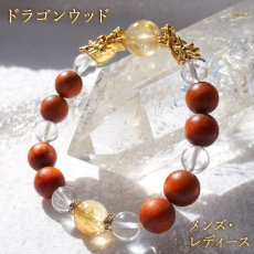 画像1: 【パワーズウッド】ドラゴンウッド 龍ブレスレット ペアブレス メンズ レディース 男性用 女性用 希少 辰年 干支 龍 竜 自社製品 完全オリジナル (1)