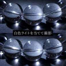 画像4: 【一点もの】ガネーシュヒマール水晶 Sランク 14mm ブレスレット 透明 希少価値 ネパール産 ヒマラヤ山脈 カラーストーン (4)