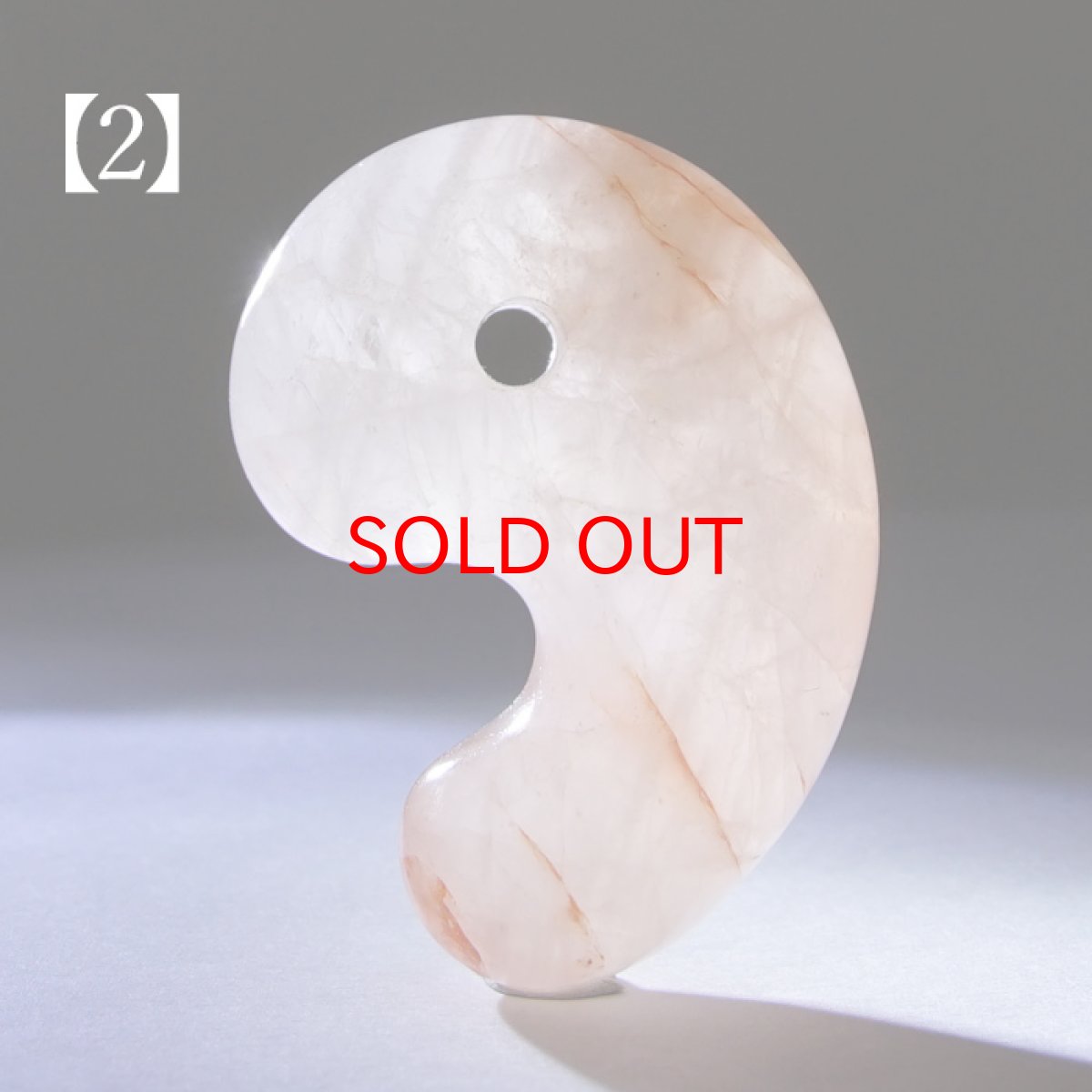 画像7: マニカラン水晶 勾玉  AAA ピンク 約30mm ヒマラヤ産 Manikaran 希少石 天然石 カラーストーン (7)