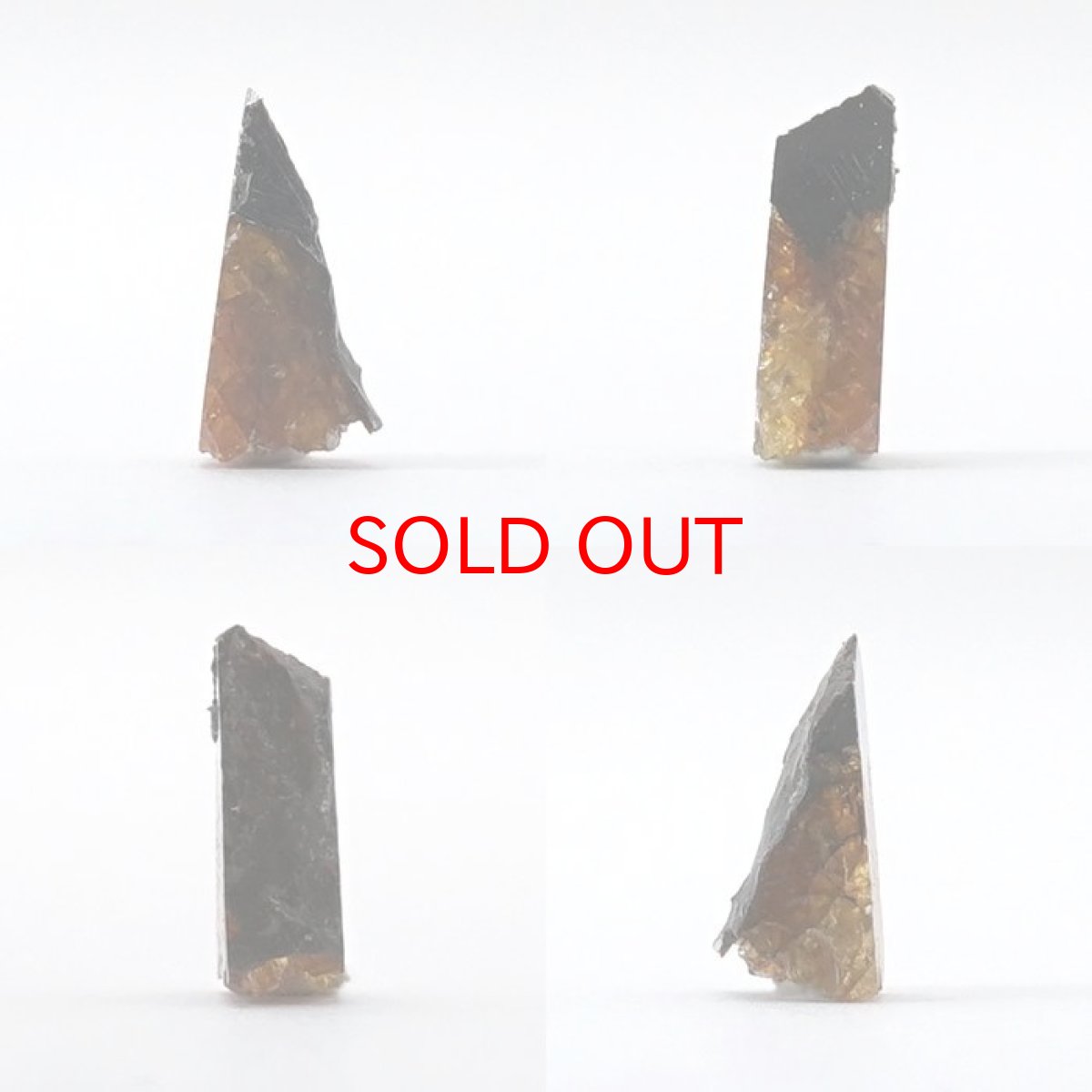 画像2: 【 一点物 】 イミラックパラサイト 隕石 0.35ct チリ アタカマ砂漠産 パラサイト Imilac Pallasite 鉄隕石 【 希少 】 原石 天然石 パワーストーン カラーストーン (2)