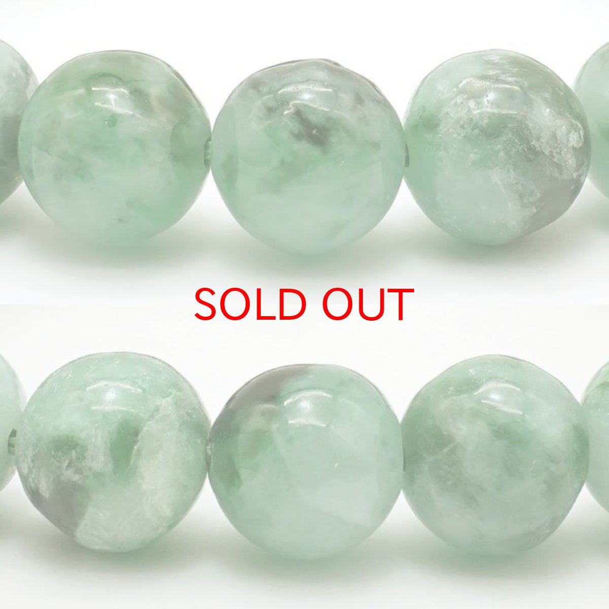 画像2: 糸魚川翡翠 10mm ダークグリーン 新潟県産 【一点物】 日本銘石 希少 国石 5月誕生石 糸魚川ひすい 天然石 パワーストーン カラーストーン (2)