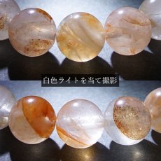 画像4: マニカラン水晶 AAランク 赤 12mm ブレスレット ヒマラヤ産 天然石 カラーストーン (4)