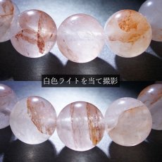 画像4: マニカラン水晶 AAランク ピンク 12mm ブレスレット ヒマラヤ産 天然石 カラーストーン (4)