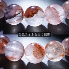 画像4: マニカラン水晶 AAAランク 赤 12mm ブレスレット ヒマラヤ産 天然石 カラーストーン (4)