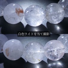 画像4: マニカラン水晶 AAランク 薄ピンク 16mm ブレスレット ヒマラヤ産 天然石 カラーストーン (4)