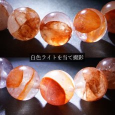 画像4: マニカラン水晶 AAAランク ピンク 12mm ブレスレット ヒマラヤ産 天然石 カラーストーン (4)