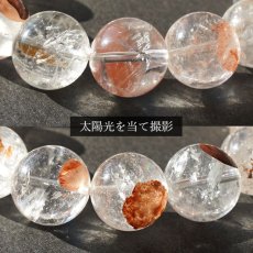画像3: マニカラン水晶 AAAランク 薄ピンク 14mm ブレスレット ヒマラヤ産 天然石 カラーストーン (3)