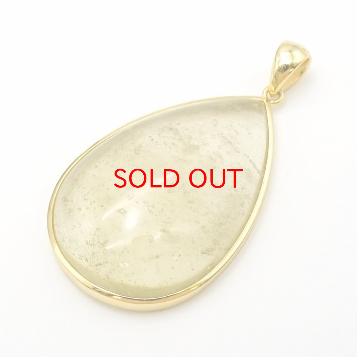 画像2: リビアングラス SV925 ペンダントトップ ドロップ リビア砂漠産 【 一点もの 】 インパクトガラス Libyan Glass 隕石 天然ガラス テクタイト 希少 レア 天然石 パワーストーン (2)