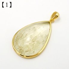 画像2: リビアングラス SV925 ペンダントトップ ドロップ リビア砂漠産 【 一点もの 】 インパクトガラス Libyan Glass 隕石 天然ガラス テクタイト 希少 レア 天然石 パワーストーン (2)