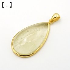 画像2: リビアングラス SV925 ペンダントトップ ドロップ リビア砂漠産 【 一点もの 】 インパクトガラス Libyan Glass 隕石 天然ガラス テクタイト 希少 レア 天然石 パワーストーン (2)