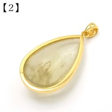 画像5: リビアングラス SV925 ペンダントトップ ドロップ リビア砂漠産 【 一点もの 】 インパクトガラス Libyan Glass 隕石 天然ガラス テクタイト 希少 レア 天然石 パワーストーン (5)