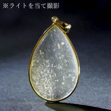 画像4: リビアングラス SV925 ペンダントトップ ドロップ リビア砂漠産 【 一点もの 】 インパクトガラス Libyan Glass 隕石 天然ガラス テクタイト 希少 レア 天然石 パワーストーン (4)