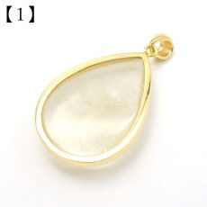 画像3: リビアングラス SV925 ペンダントトップ ドロップ リビア砂漠産 【 一点もの 】 インパクトガラス Libyan Glass 隕石 天然ガラス テクタイト 希少 レア 天然石 パワーストーン (3)