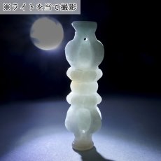 画像4: ミャンマー翡翠 五鈷杵 彫り物 ミャンマー産 【一点もの】 ひすい 天然石 パワーストーン カラーストーン (4)