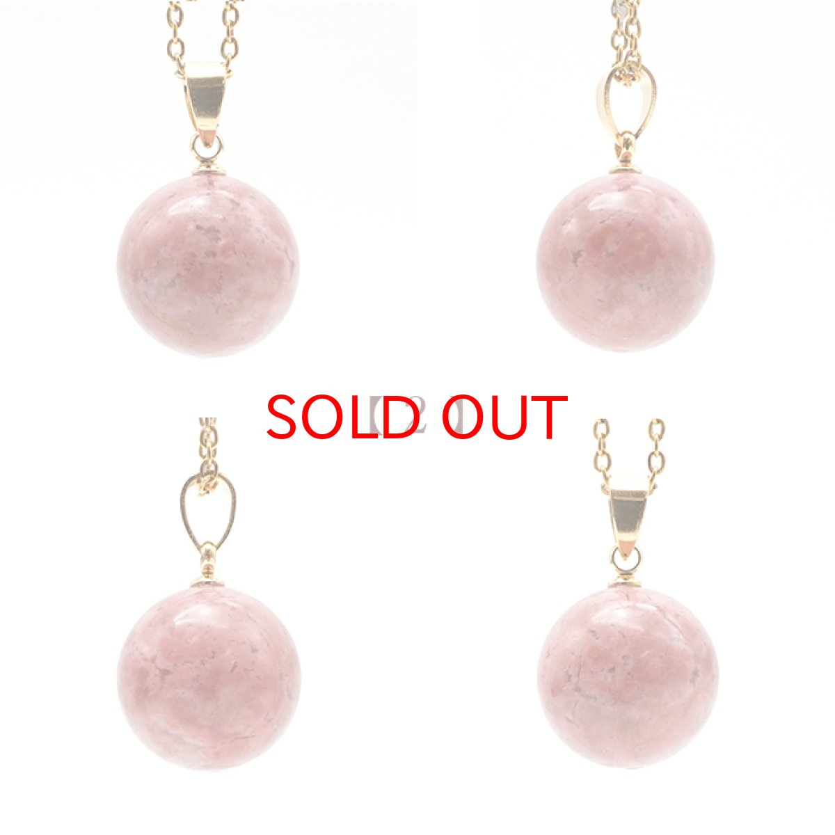 画像3: 愛知ロードナイト ペンダントトップ 愛知県産 日本製 自社製 AICHI Rhodonite 日本銘石 天然石 パワーストーン (3)