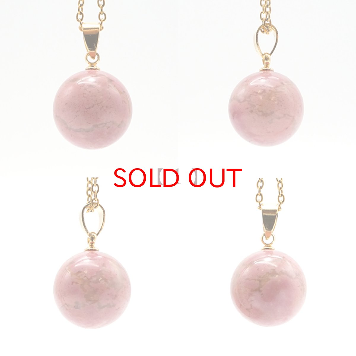 画像2: 愛知ロードナイト ペンダントトップ 愛知県産 日本製 自社製 AICHI Rhodonite 日本銘石 天然石 パワーストーン (2)