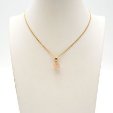 画像5: 【石の日SALE 14%OFF】 グロッシェラーガーネット ペンダントトップ カナダ・ジェフリー鉱山産 原石 誕生石 ステンレス ゴールド 日本製 天然石 パワーストーン カラーストーン (5)