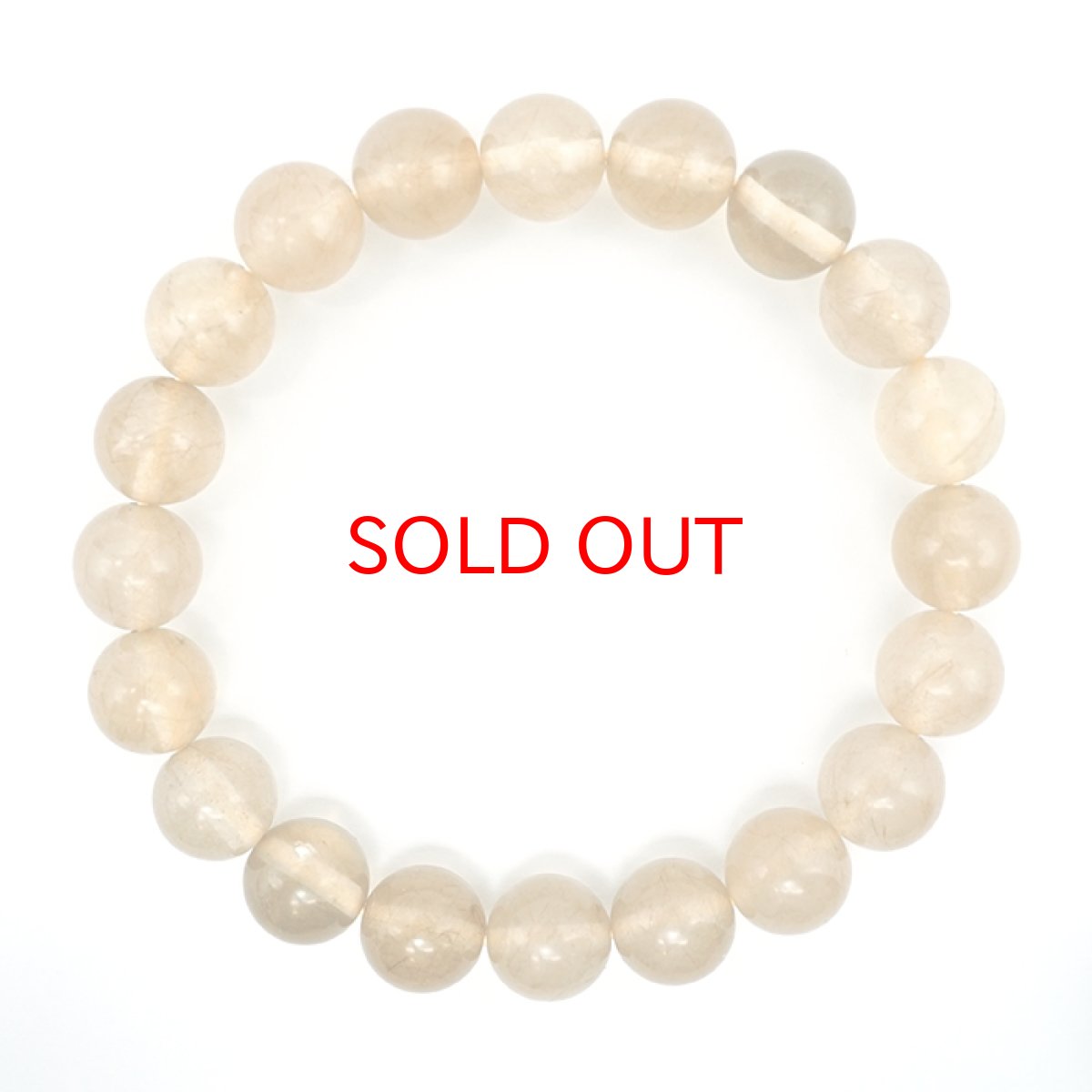 画像3: ザギマウンテンクォーツ AAAランク キャラメル 10mm ブレスレット パキスタン産 一点物 Zagi mauntain Quartz 稀少石 浄化 天然石 パワーストーン カラーストーン (3)