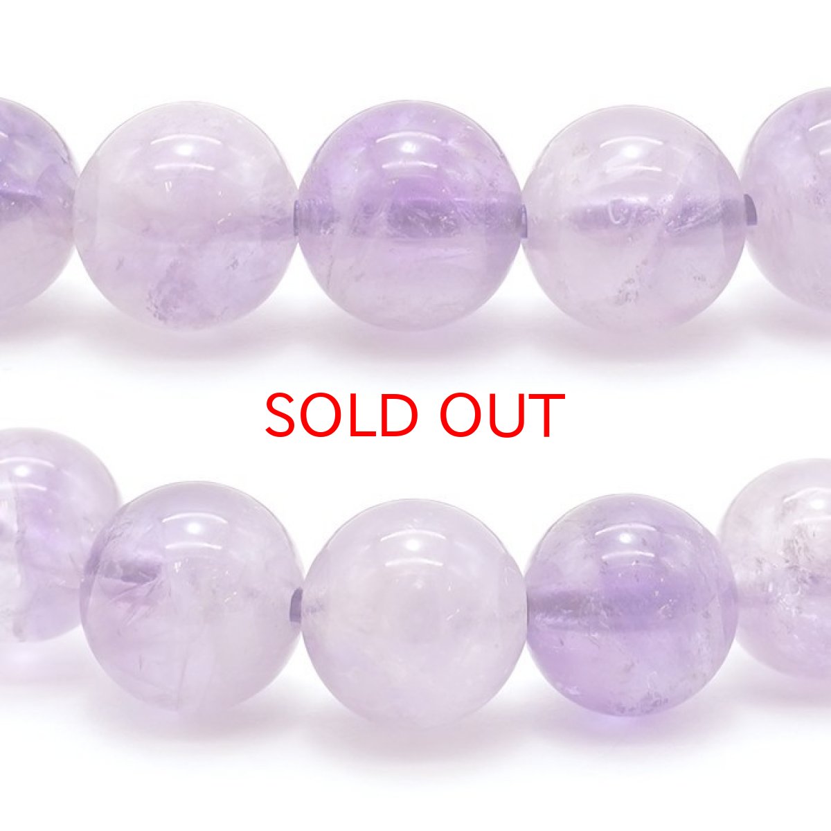 画像2: 【日本の石】 群馬アメジスト 8mm ブレスレット 群馬県産 パワーストーン 天然石 カラーストーン アメジスト (2)