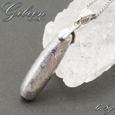 画像1: 【石の日SALE 14%OFF】 ギベオン ペンダントトップ ナミビア産 【一点物】日本製 宇宙のパワー 隕石 チャネリング 浄化 天然石 パワーストーン カラーストーン (1)