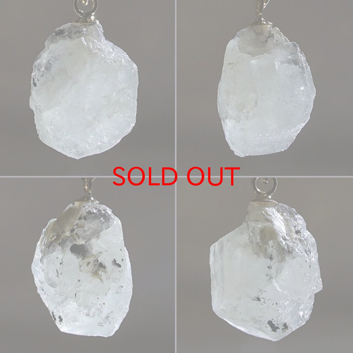 画像2: フェナカイト 5.0ct ペンダントトップ ロシア産 K18 ラフ 原石 【 一点もの 】 Phenakite 日本製 希少石 パワーストーン (2)