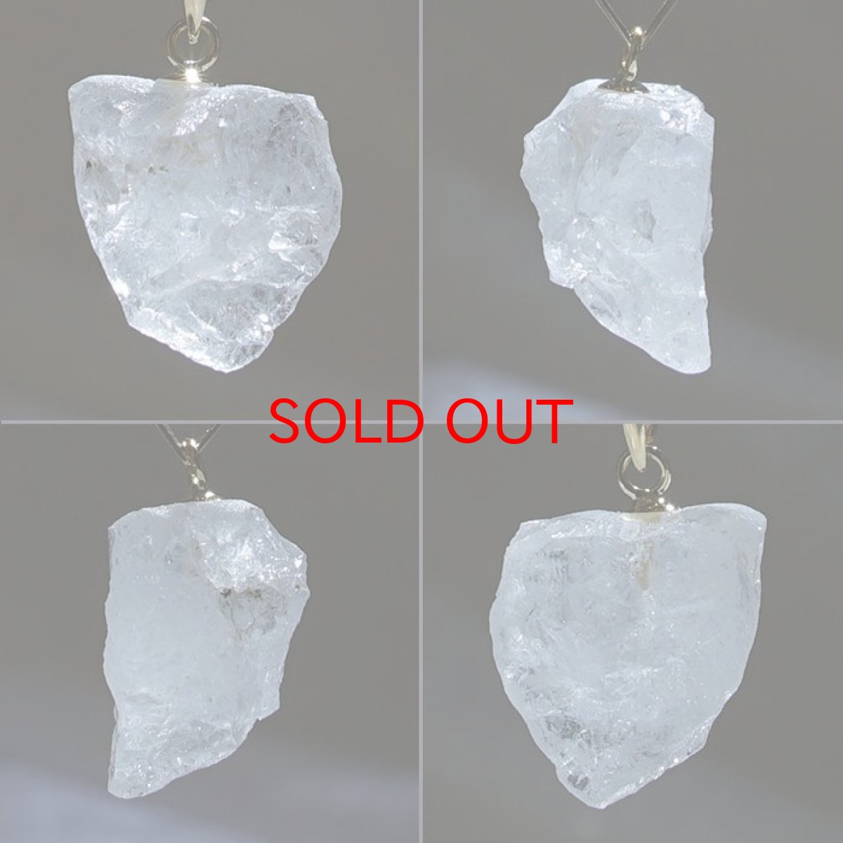 画像2: フェナカイト 5.0ct ペンダントトップ ロシア産 K18 ラフ 原石 【 一点もの 】 Phenakite 日本製 希少石 パワーストーン (2)