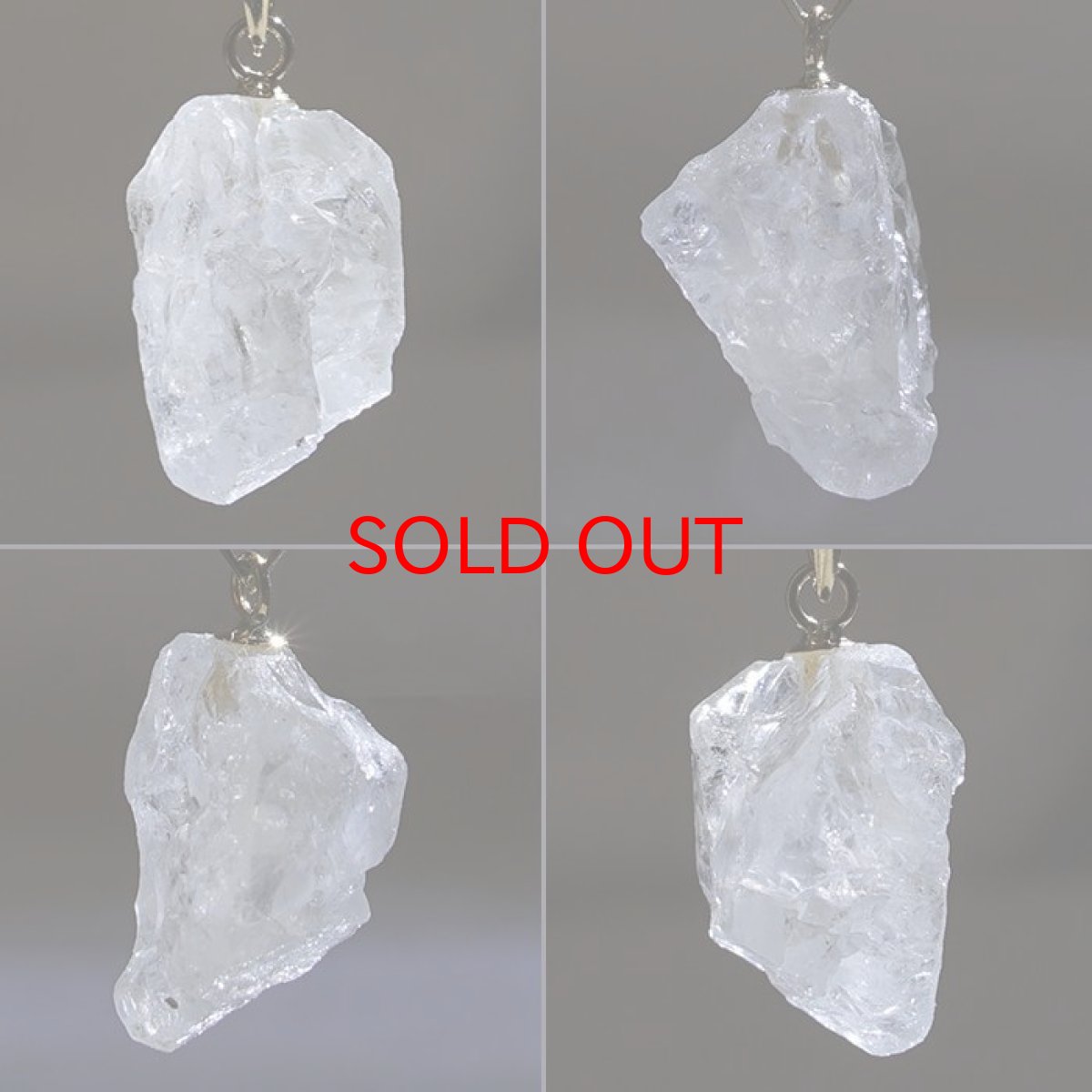 画像2: フェナカイト 4.0ct ペンダントトップ ロシア産 K18 ラフ 原石 【 一点もの 】 Phenakite 日本製 希少石 パワーストーン (2)