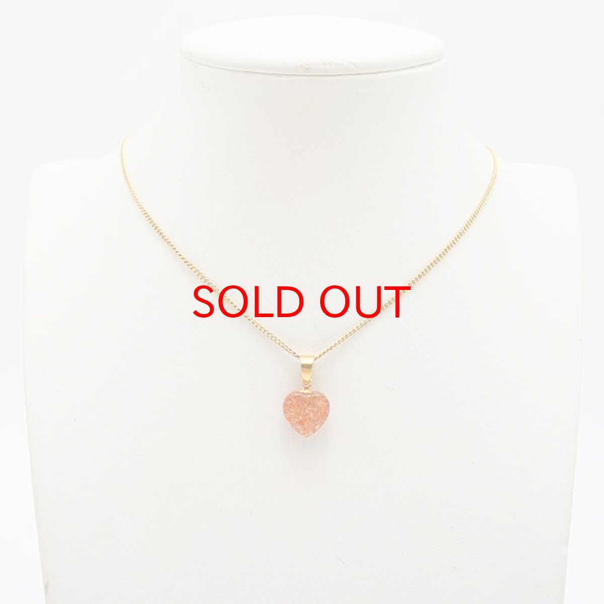 画像4: サンストーン ペンダントトップ  ステンレス タンザニア産 Sunstone ハート ネックレス 天然石 パワーストーン カラーストーン (4)