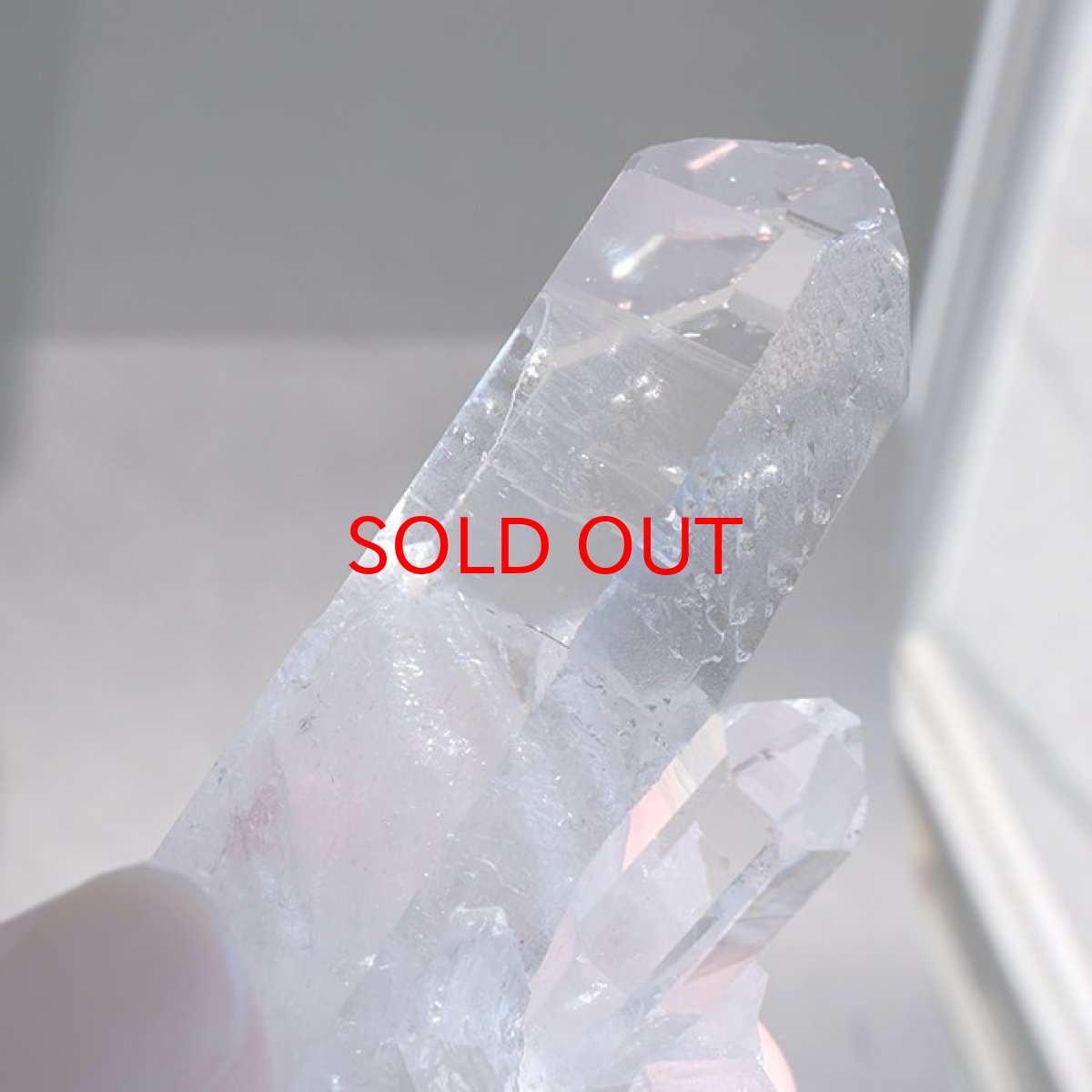 画像3: ゼッカデソーザ水晶 原石 ブラジル産 【一点物】 Zecadesouza Quartz 稀少石 浄化 天然石 パワーストーン カラーストーン (3)