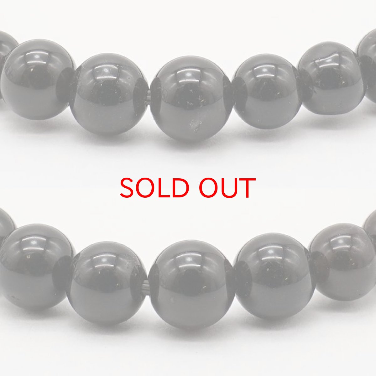 画像2: 山梨黒平黒水晶 AAAランク ブレスレット 6mm 山梨県産 黒水晶 Kurobera Quartz お守り 浄化 国産水晶 天然石 パワーストーン 日本銘石 カラーストーン (2)