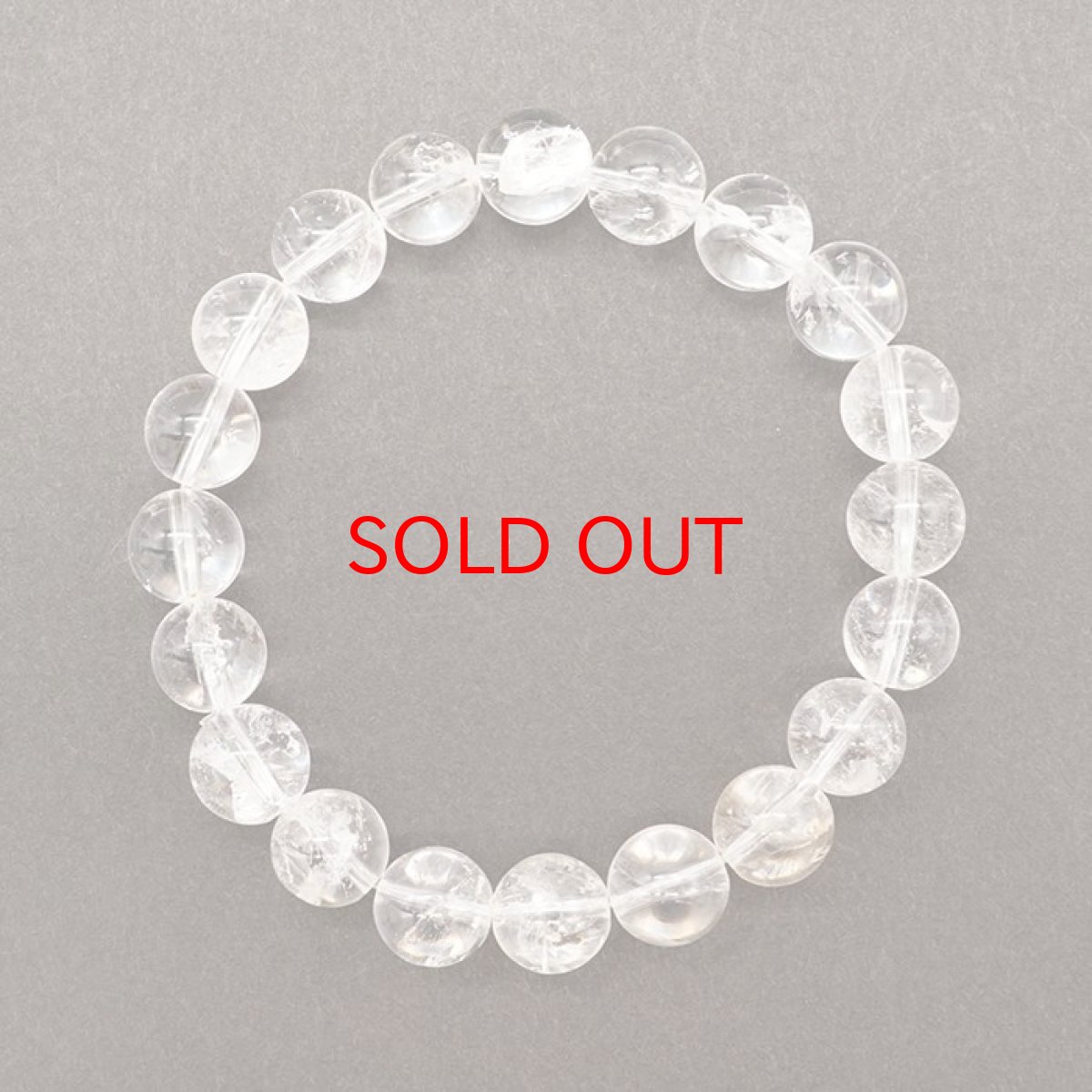 画像3: 山梨黒平水晶 AAランク ブレスレット 10mm 山梨県産 日本銘石 日本製 国産水晶 天然石 パワーストーン (3)