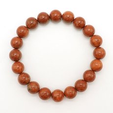 画像3: 【石の日SALE 14%OFF】 津軽珪化木 10mm ブレスレット 青森県産 TSUGARU Petrified Wood 稀少価値 日本銘石 パワーストーン 天然石 カラーストーン (3)
