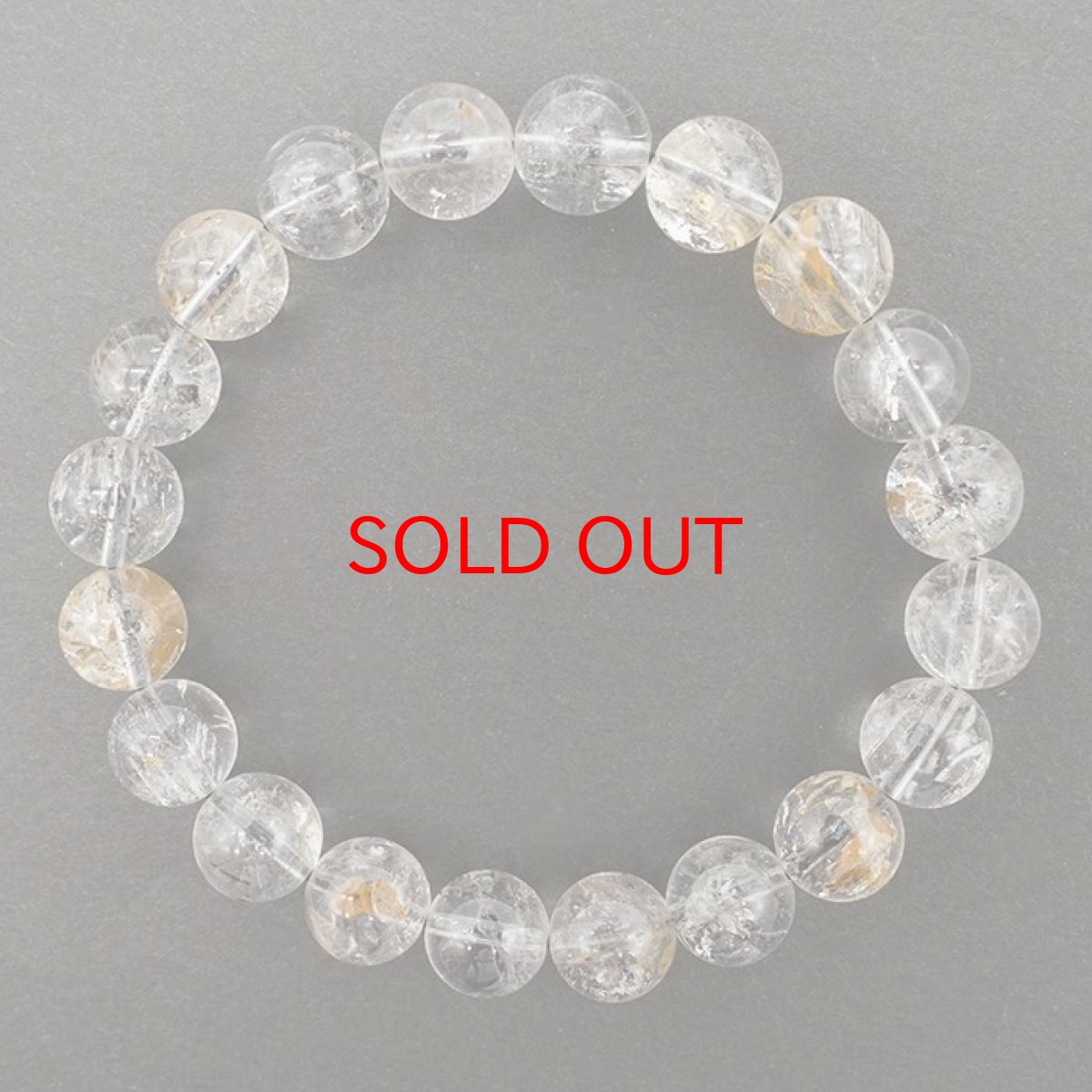 画像3: 【20%OFFセール】 ハーキマーダイヤモンド ブレスレット 10mm アメリカ産 一点もの ドリームクリスタル ダイヤモンド 水晶 出産御守り 稀少価値  パワーストーン (3)
