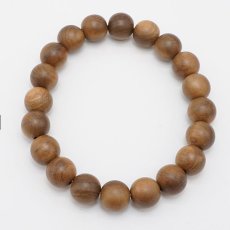 画像3: 【石の日SALE 14%OFF】 神代栓 10mm ブレスレット 日本産 JINDAI SEN パワーズウッド 天然木 (3)