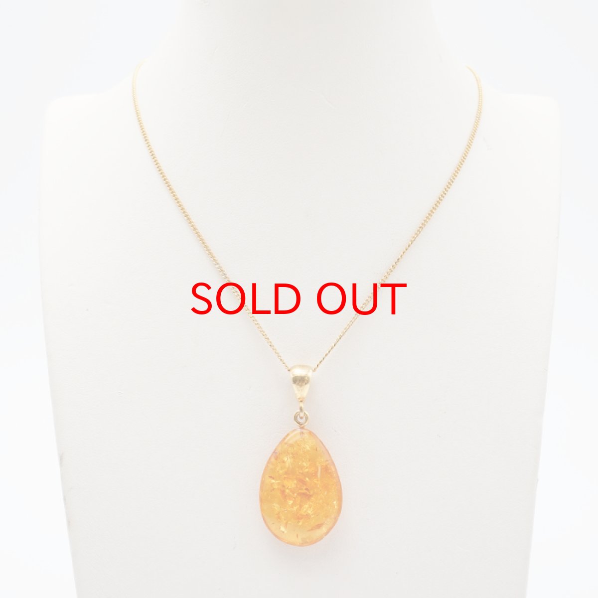 画像7: 【20%OFFセール】 アンバー ペンダントトップ SV925 リトアニア産 【一点物】 琥珀 Amber アンバー 天然石 パワーストーン カラーストーン (7)