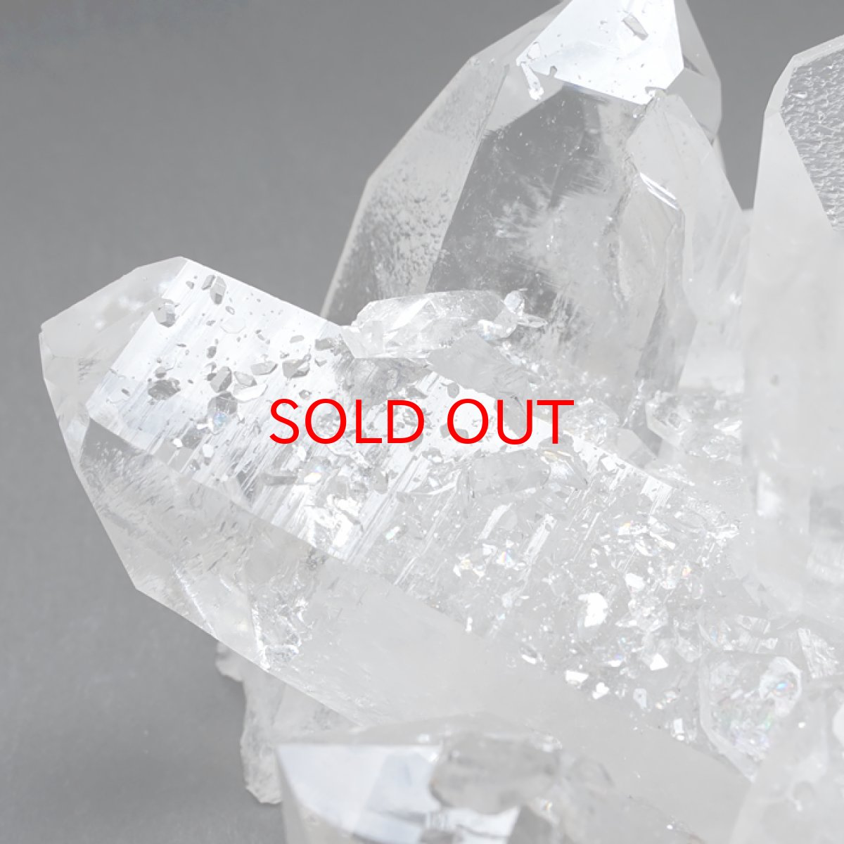 画像4: ゼッカデソーザ水晶 原石 クラスター 303.2g ブラジル・ゼッカデソーザ産 【一点もの】 Zecadesouza Quartz 稀少石 浄化 天然石 パワーストーン カラーストーン (4)