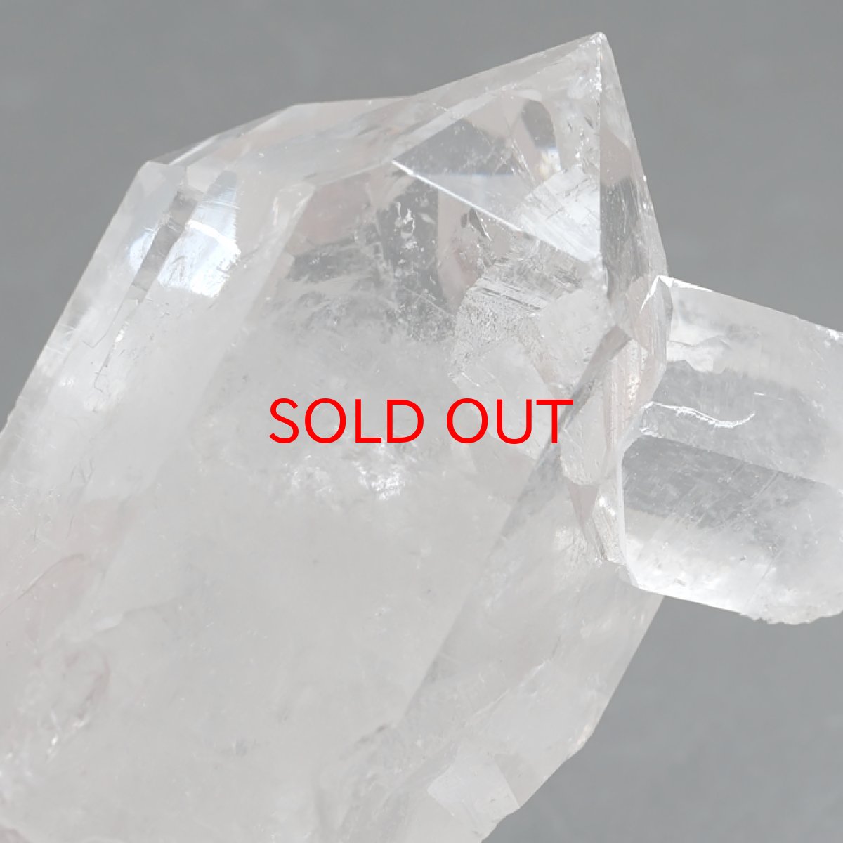 画像4: ゼッカデソーザ水晶 原石 ポイント 69.7g ブラジル・ゼッカデソーザ産 【一点もの】 Zecadesouza Quartz 稀少石 浄化 天然石 パワーストーン カラーストーン (4)