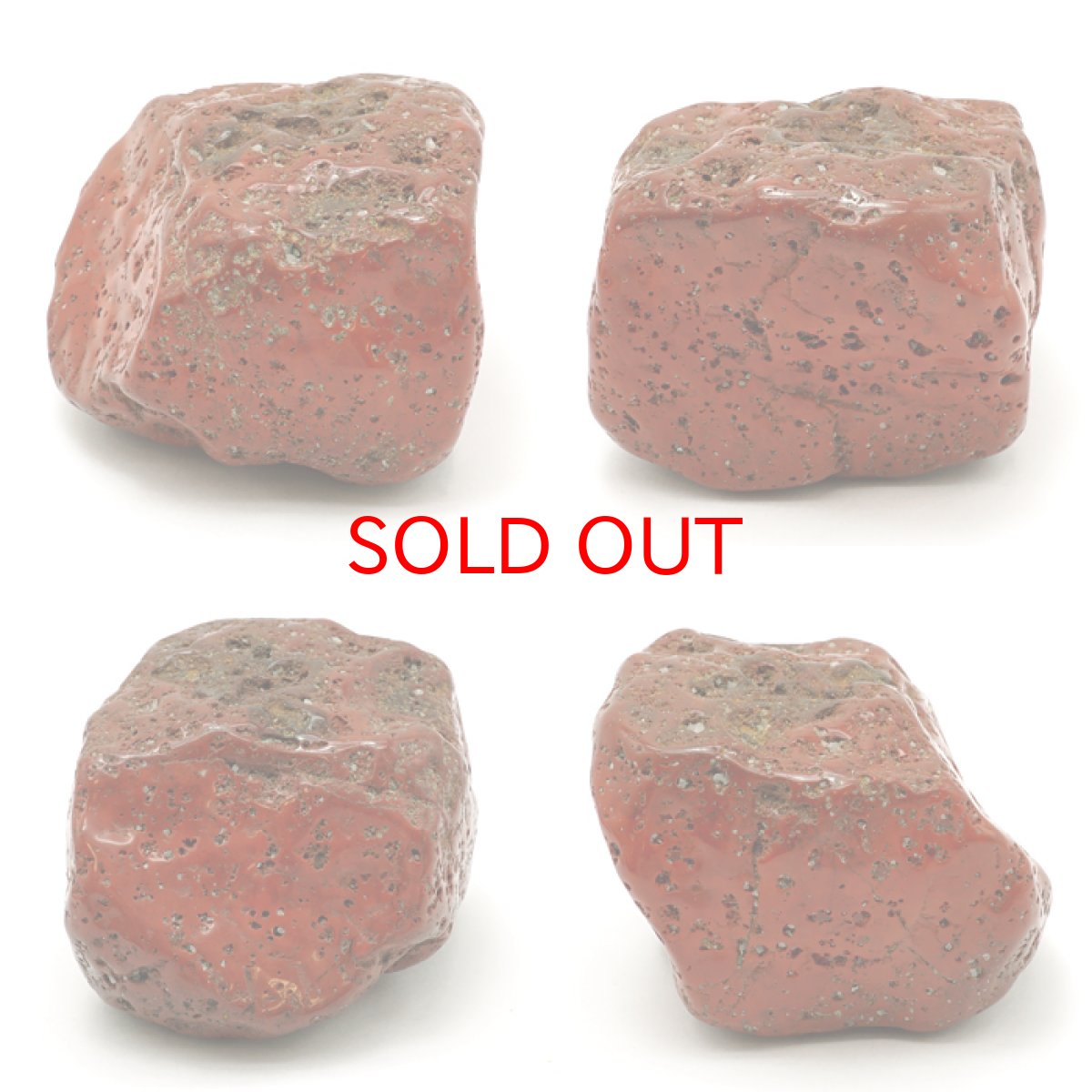 画像2: 佐渡赤玉石 217.6g 原石 研磨あり 台付き 新潟県産 【一点もの】 日本製 日本銘石 赤玉石 お守り 浄化 天然石 パワーストーン カラーストーン (2)