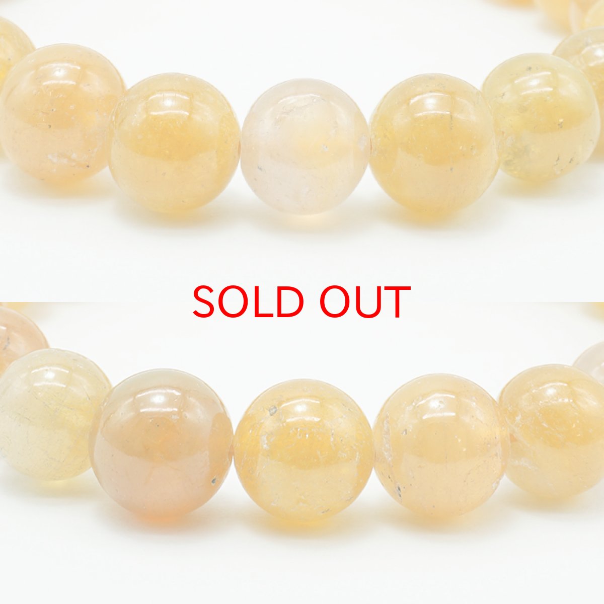 画像2: イエローサファイア 10mm ブレスレット 【 1点もの 】 スリランカ産 天然石 パワーストーン カラーストーン (2)