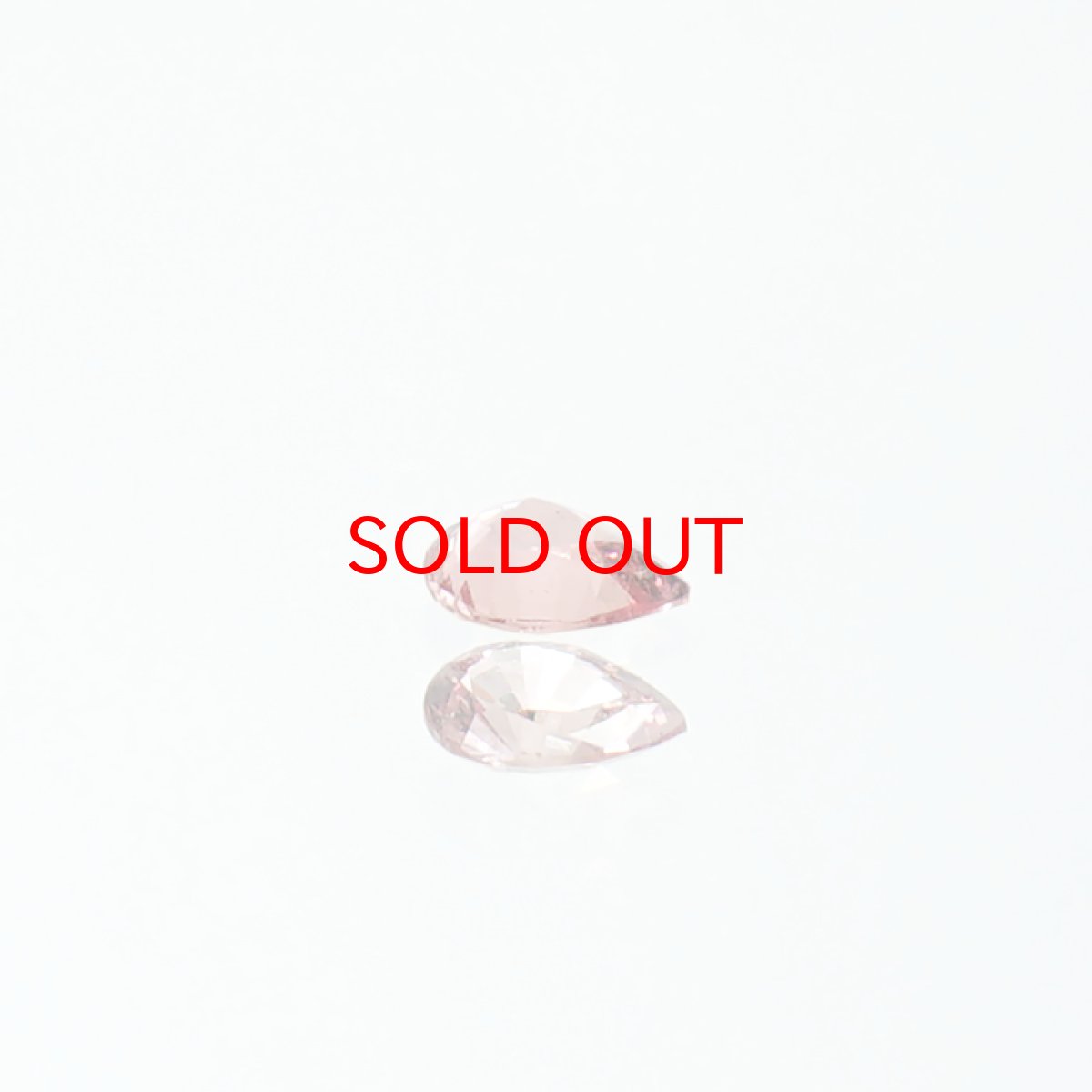画像3: パパラチャサファイア 0.150ct ルース ペアシェイプ スリランカ産 【一点もの】Padparadscha Sapphire サファイア 天然石 パワーストーン カラーストーン (3)