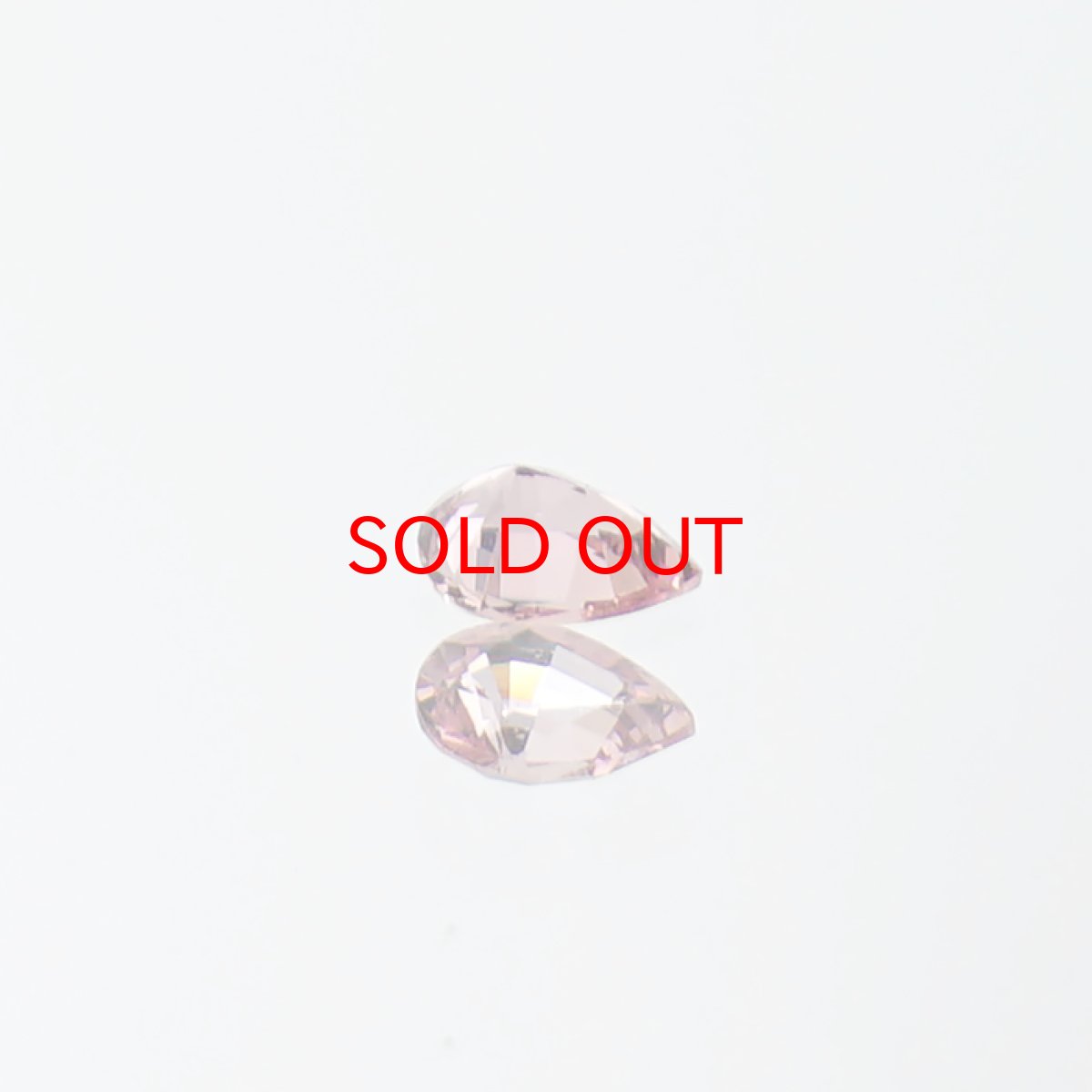 画像3: パパラチャサファイア 0.105ct ルース ペアシェイプ スリランカ産 【一点もの】Padparadscha Sapphire サファイア お守り 浄化 天然石 パワーストーン カラーストーン (3)
