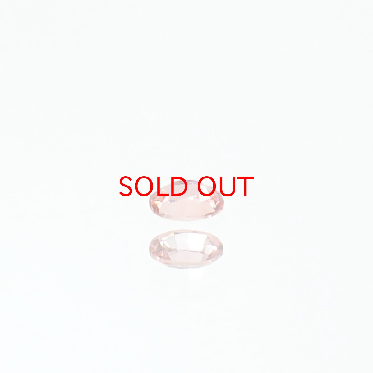 画像3: パパラチャサファイア 0.080ct ルース オーバル スリランカ産 【一点もの】Padparadscha Sapphire サファイア 天然石 パワーストーン カラーストーン (3)