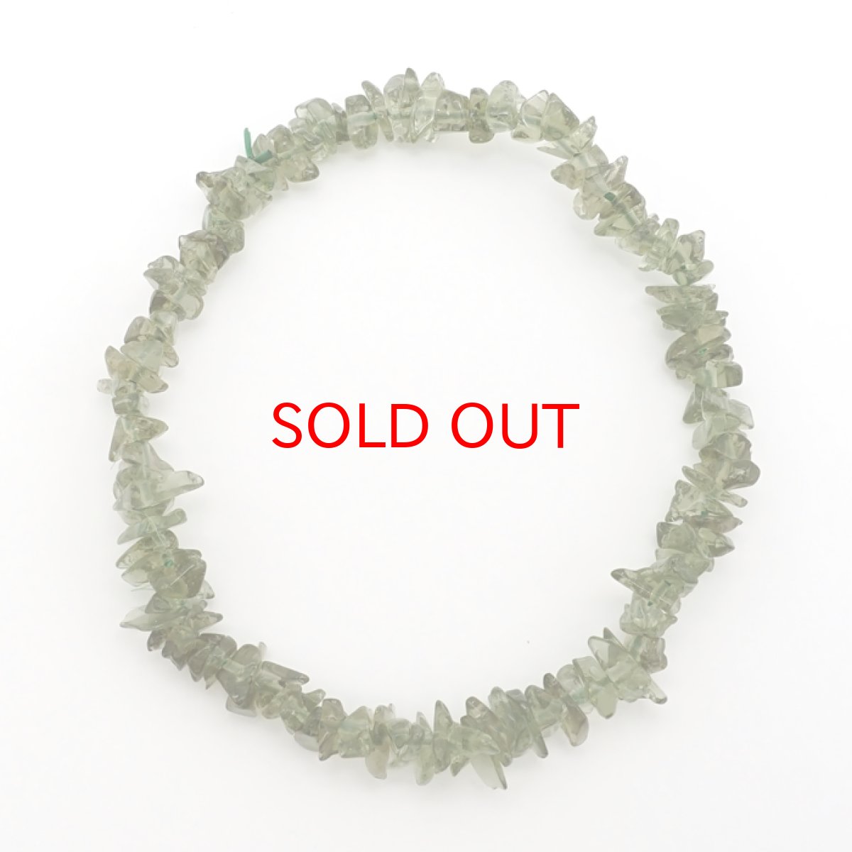 画像3: モルダバイト さざれ ブレスレット チェコ産 【一点もの】 Moldavite 天然ガラス モルダヴ石 パワーストーン カラーストーン (3)