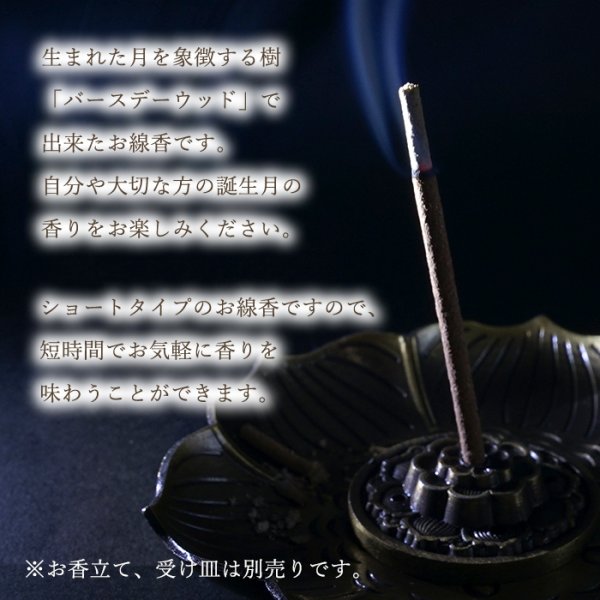 選べる香り ヒーリング 浄化 癒し 厄払い 木 樹 誕生木 線香 SDGs 瞑想