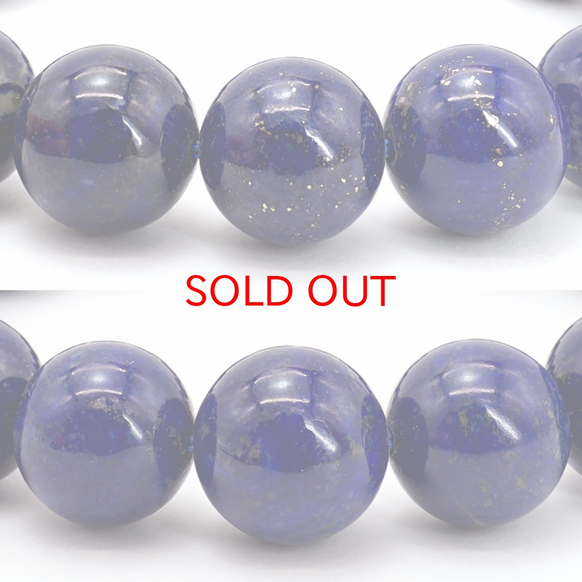 画像2: ラピスラズリ 12mm ブレスレット 高品質 アフガニスタン産 【一点もの】 Lapislazuli 9月 12月 誕生石 お守り 浄化 天然石 パワーストーン カラーストーン (2)