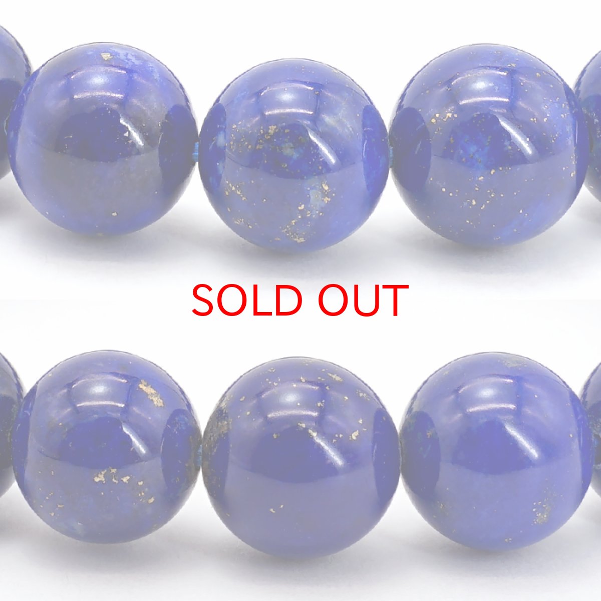 画像2: ラピスラズリ 10mm ブレスレット 高品質 アフガニスタン産 【一点もの】 Lapislazuli 9月 12月 誕生石 お守り 浄化 天然石 パワーストーン カラーストーン (2)