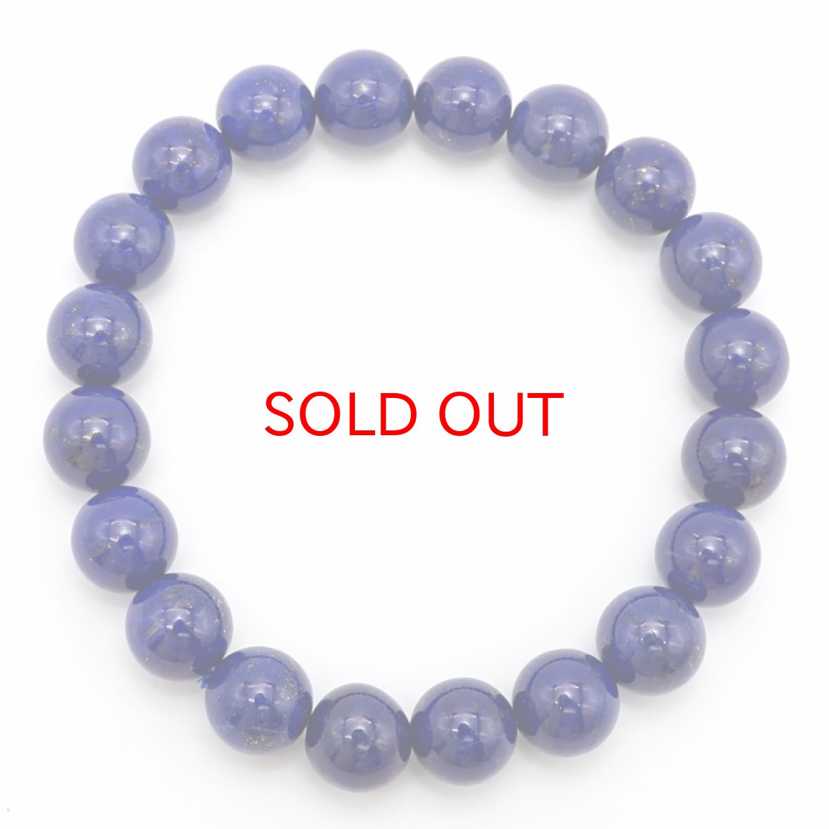 画像3: ラピスラズリ 10mm ブレスレット 高品質 アフガニスタン産 【一点もの】 Lapislazuli 9月 12月 誕生石 お守り 浄化 天然石 パワーストーン カラーストーン (3)